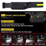 Rechargeable LED Sensor Headlamp