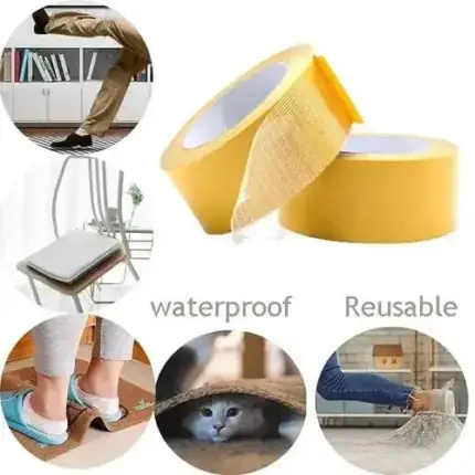 Super Sticky Resistente Clear Tape.