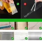 Super Sticky Resistente Clear Tape.