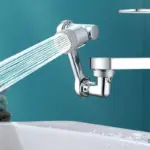 Magic Faucet Swivel 1080° Inox With Anti-Splash Filter