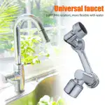 Magic Faucet Swivel 1080° Inox With Anti-Splash Filter