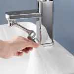 Magic Faucet Swivel 1080° Inox With Anti-Splash Filter