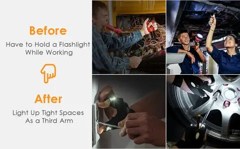 LED Flashlight Gloves