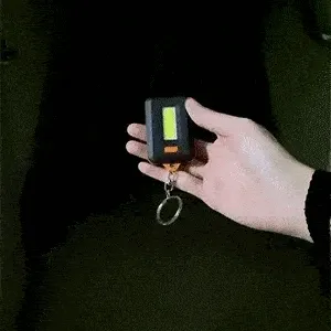 Mini LED Flashlight Keychain