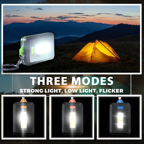 Three Lighting Modes Flashlight