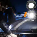Multifunction Keychain Flashlight