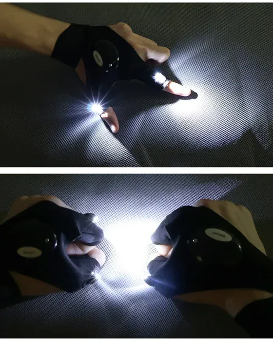 LED Flashlight Gloves