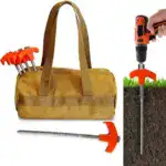8" Screw in Tent Stakes - Ground Anchors Screw