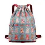 Drawstring Foldable Large Capacity Dry-wet Separation Travel Sports Backpack