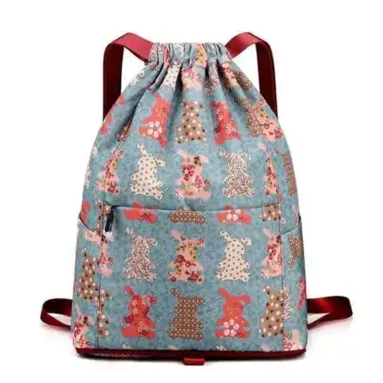 Drawstring Foldable Large Capacity Dry-wet Separation Travel Sports Backpack