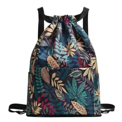 Drawstring Foldable Large Capacity Travel Sports Backpack