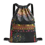 Drawstring Foldable Large Capacity Travel Sports Backpack