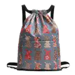 Drawstring Foldable Large Capacity Travel Sports Backpack