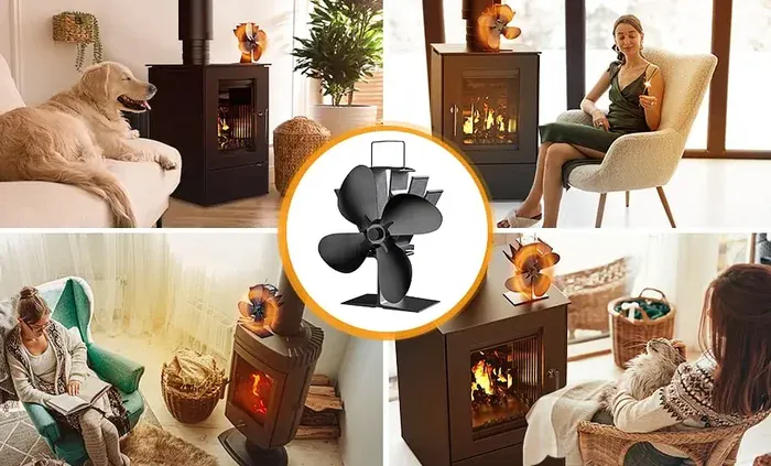 Wood Stove Fan Gift Packaging