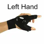 LED Flashlight Waterproof Gloves | Practical Durable Fingerless Gloves
