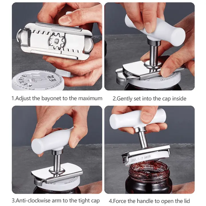 Effortless jar opener